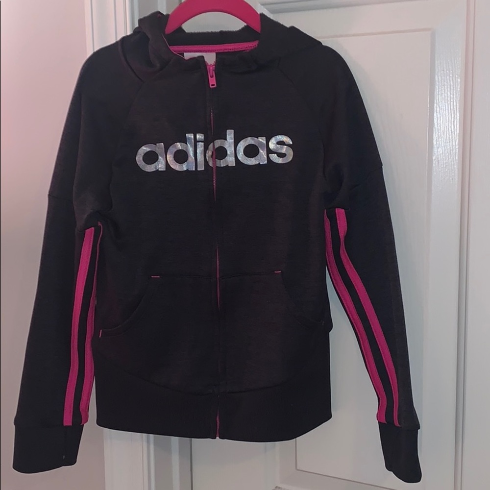 Adidas hoodie (girls 6)
